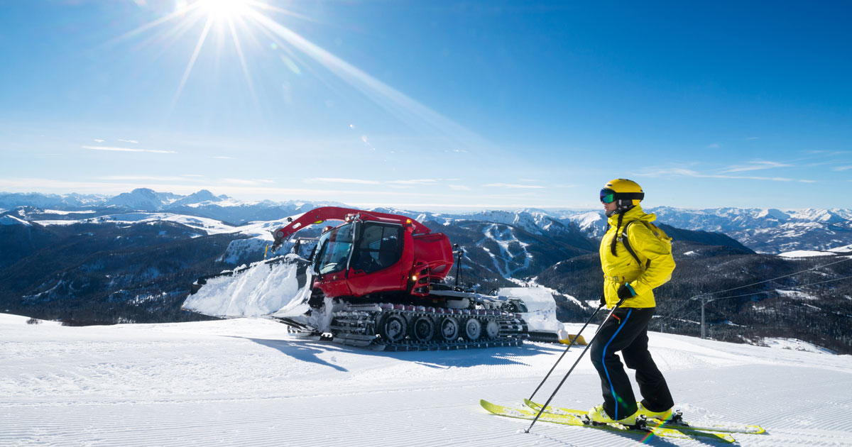 The Latest Way to Ski in Powder? Snowcat Skiing