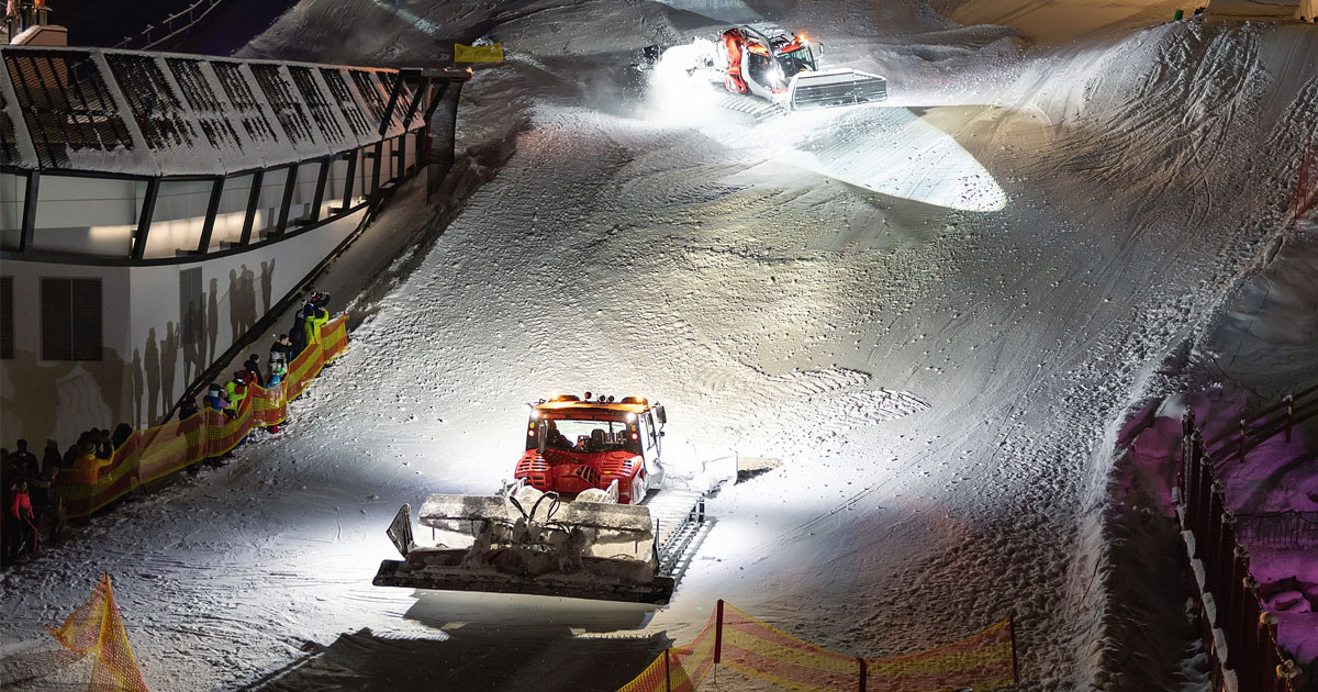 The Nightlife of a Snowcat Operator