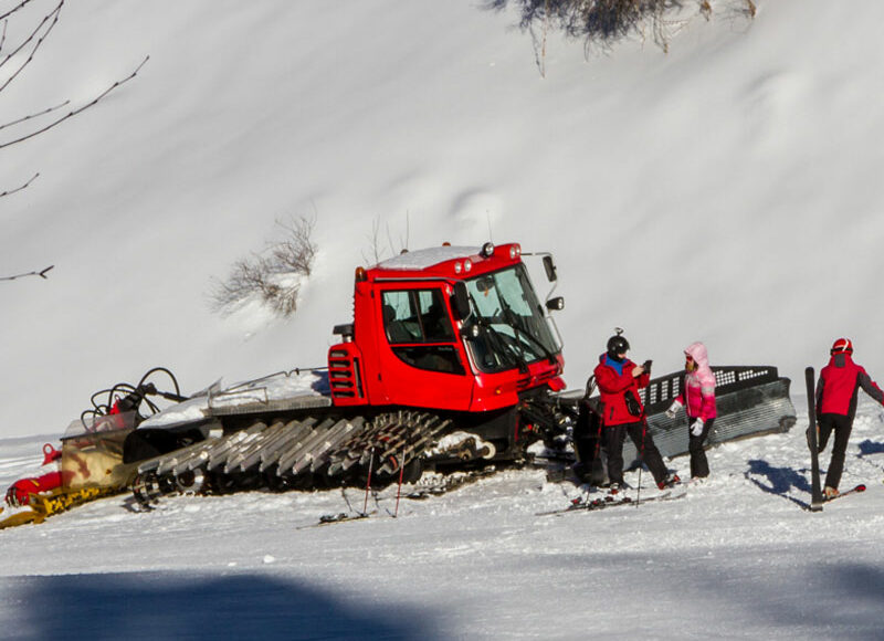 Snowcat Ski Lift