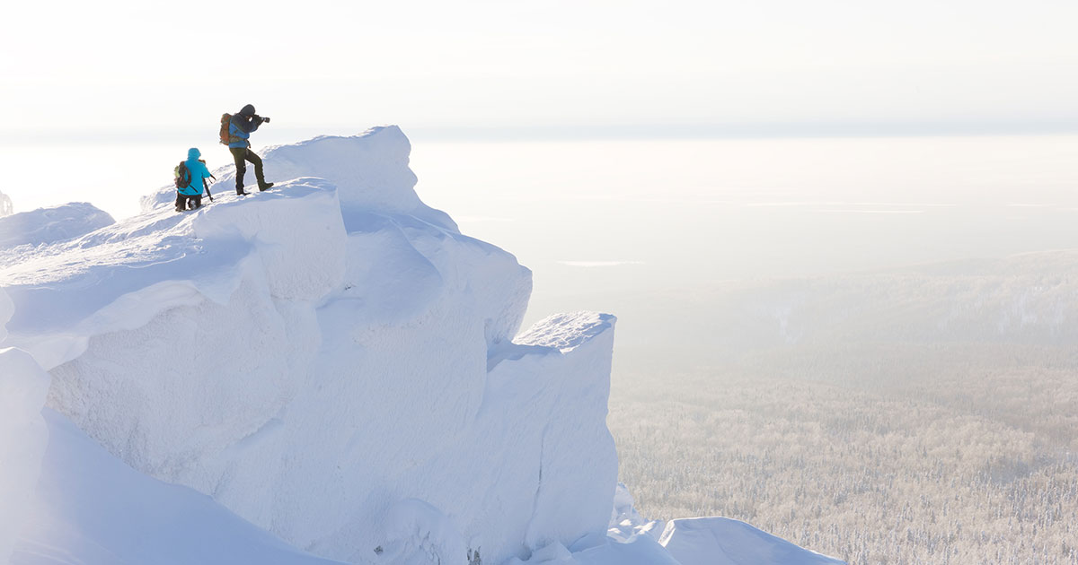 Use a snowcat for Film and Photography