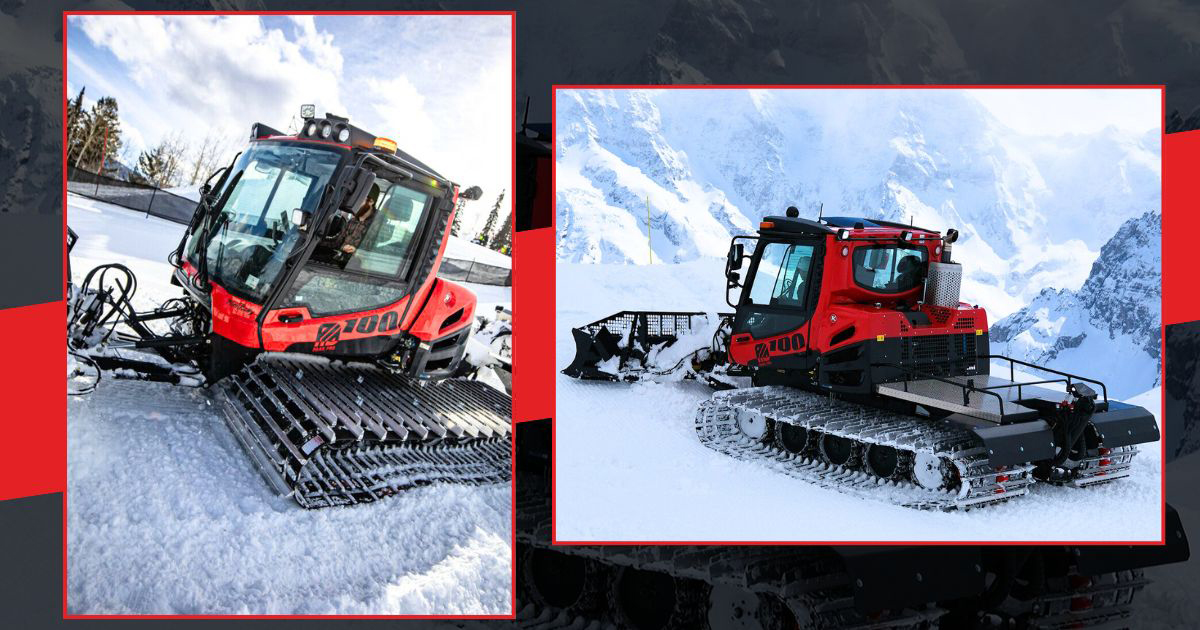 The PistenBully 100 ParkPro