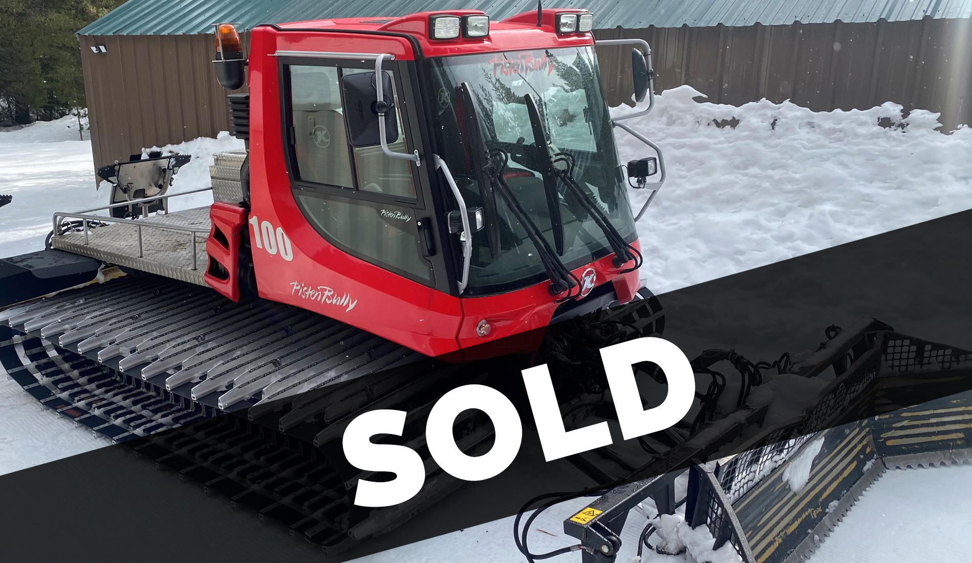 2013 PistenBully 100, Unit 11775 – SOLD